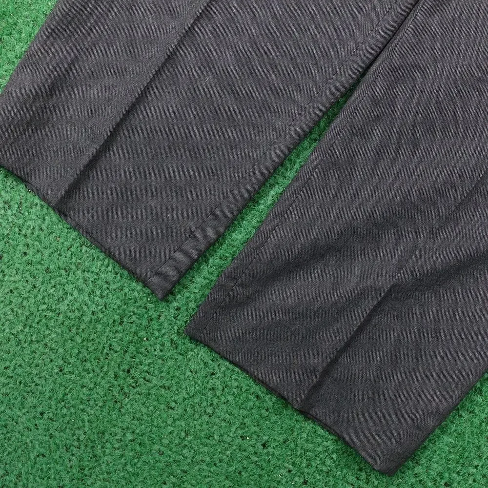 Banana Republic Pants Mens 36x32 Gray Slim Fit Dress Slacks‎ Waist 37x31